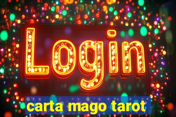 carta mago tarot